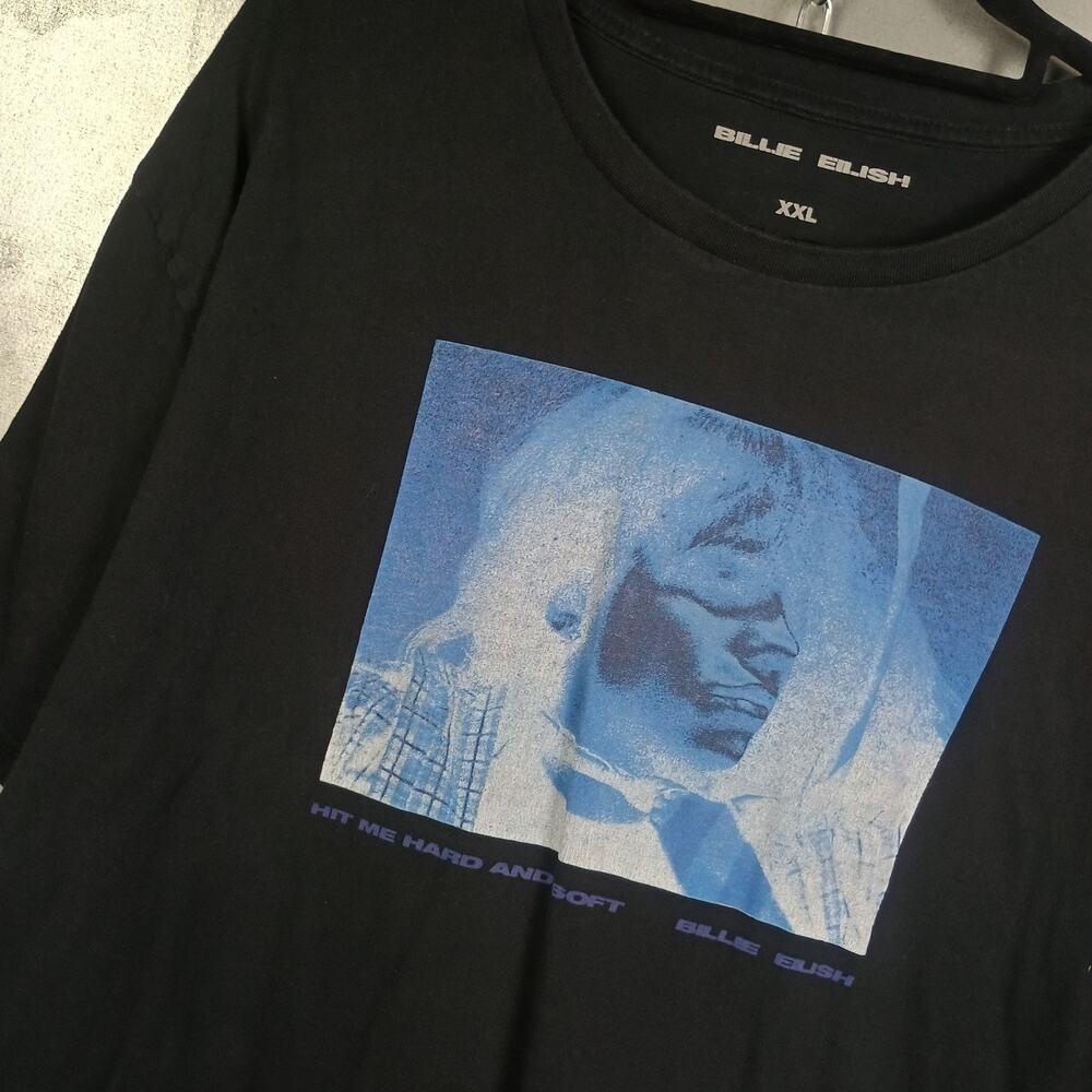 Billie Eilish Hit Me Hard And Soft Shirt XXL Pop Music Band Grunge Alternative